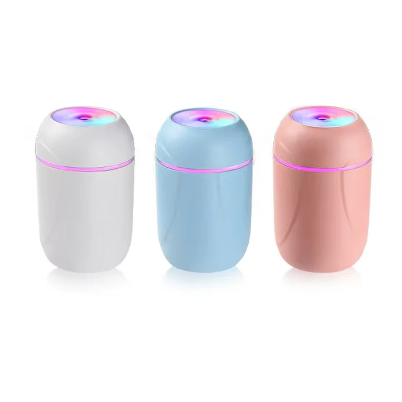 260Ml Portable USB Air Humidifier Ultrasonic Aroma Essential Oil Diffuser Cool Mist Purifier Aromatherapy for Car Home