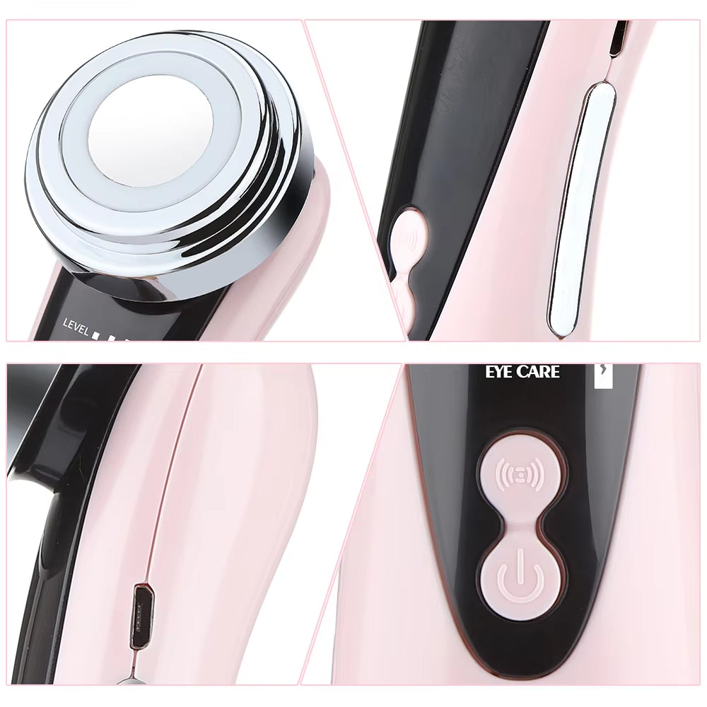 Multifunctional Facial Skin Care Massager Electric Facial Massage Device EMS Microcurrents Lift Skin Care Beauty Machine