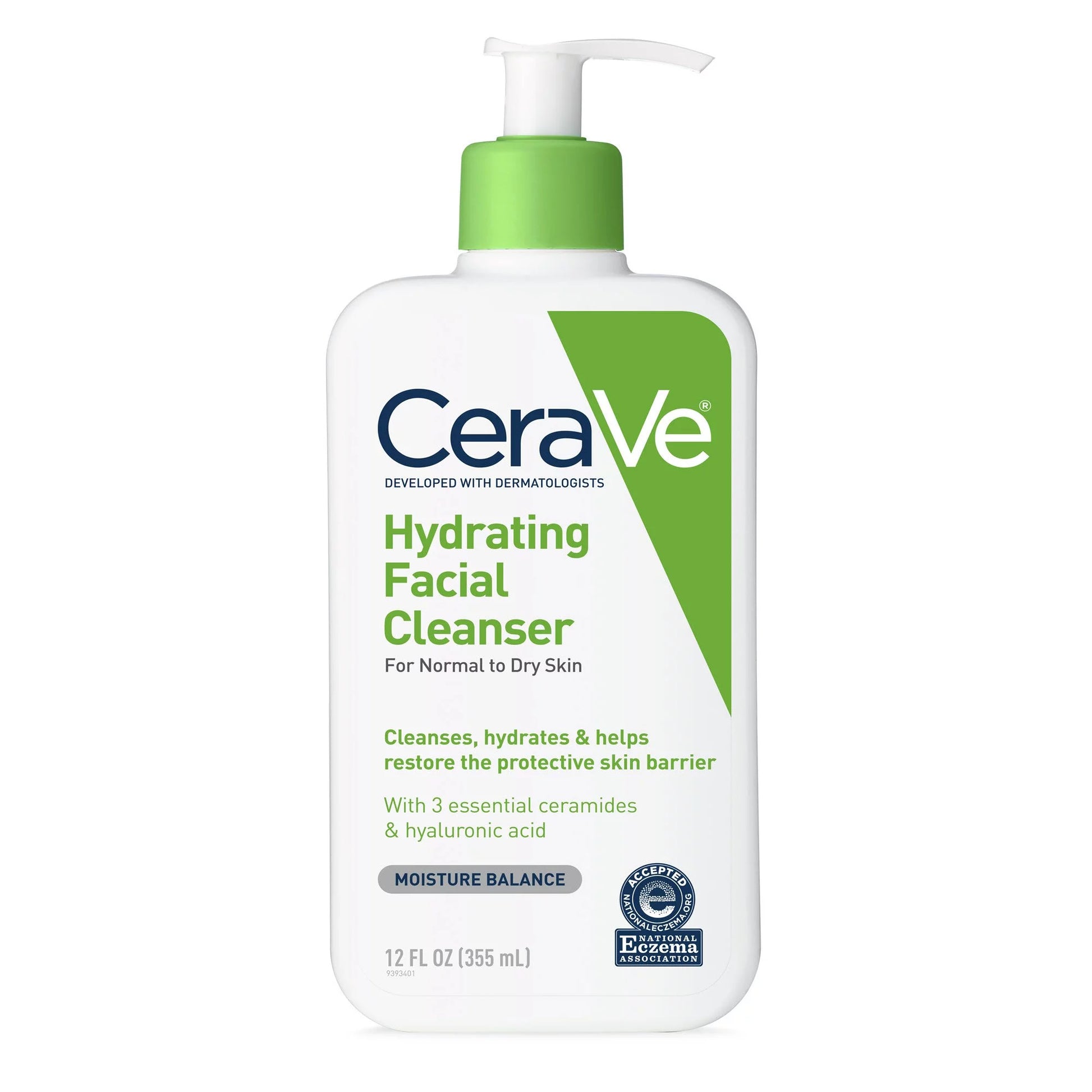 Hydrating Facial Cleanser for Normal to Dry Skin 12 Oz