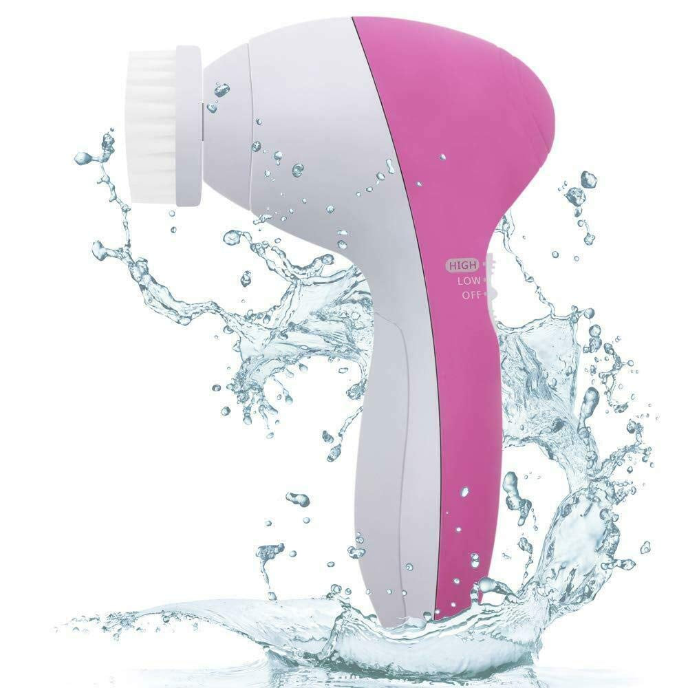 5-1 Multifunction Electronic Facial Cleansing Face Massage Brush Skin Care Spa