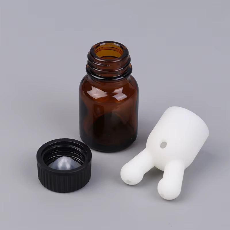 Leakproof Aroma Essential Oil Inhaler Cap Mini Essential Oil and Perfume Inhaler Dispenser Bottle Essential Oil Inhaler