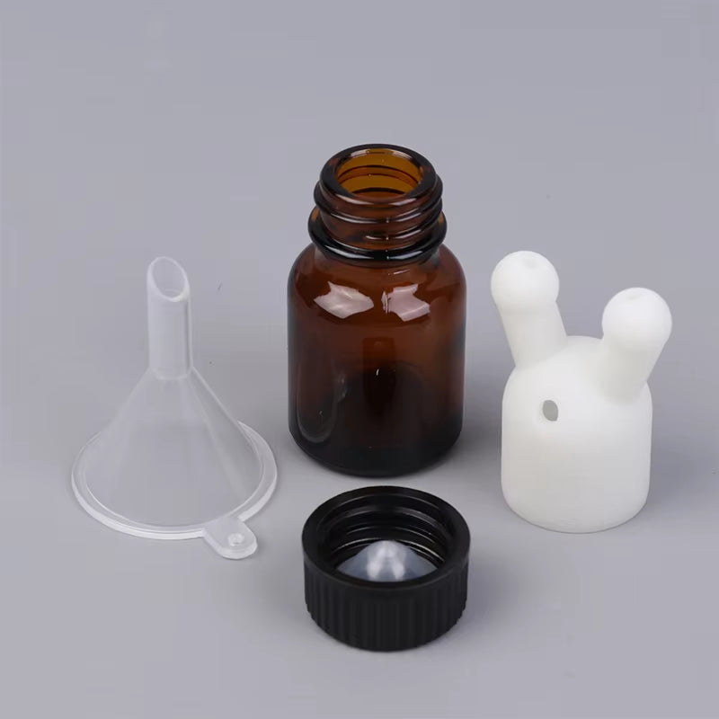 Leakproof Aroma Essential Oil Inhaler Cap Mini Essential Oil and Perfume Inhaler Dispenser Bottle Essential Oil Inhaler