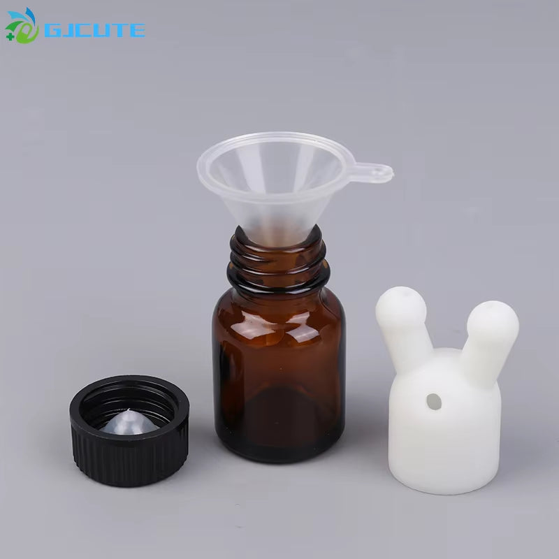 Leakproof Aroma Essential Oil Inhaler Cap Mini Essential Oil and Perfume Inhaler Dispenser Bottle Essential Oil Inhaler