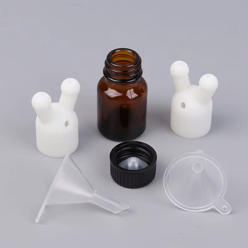 Leakproof Aroma Essential Oil Inhaler Cap Mini Essential Oil and Perfume Inhaler Dispenser Bottle Essential Oil Inhaler