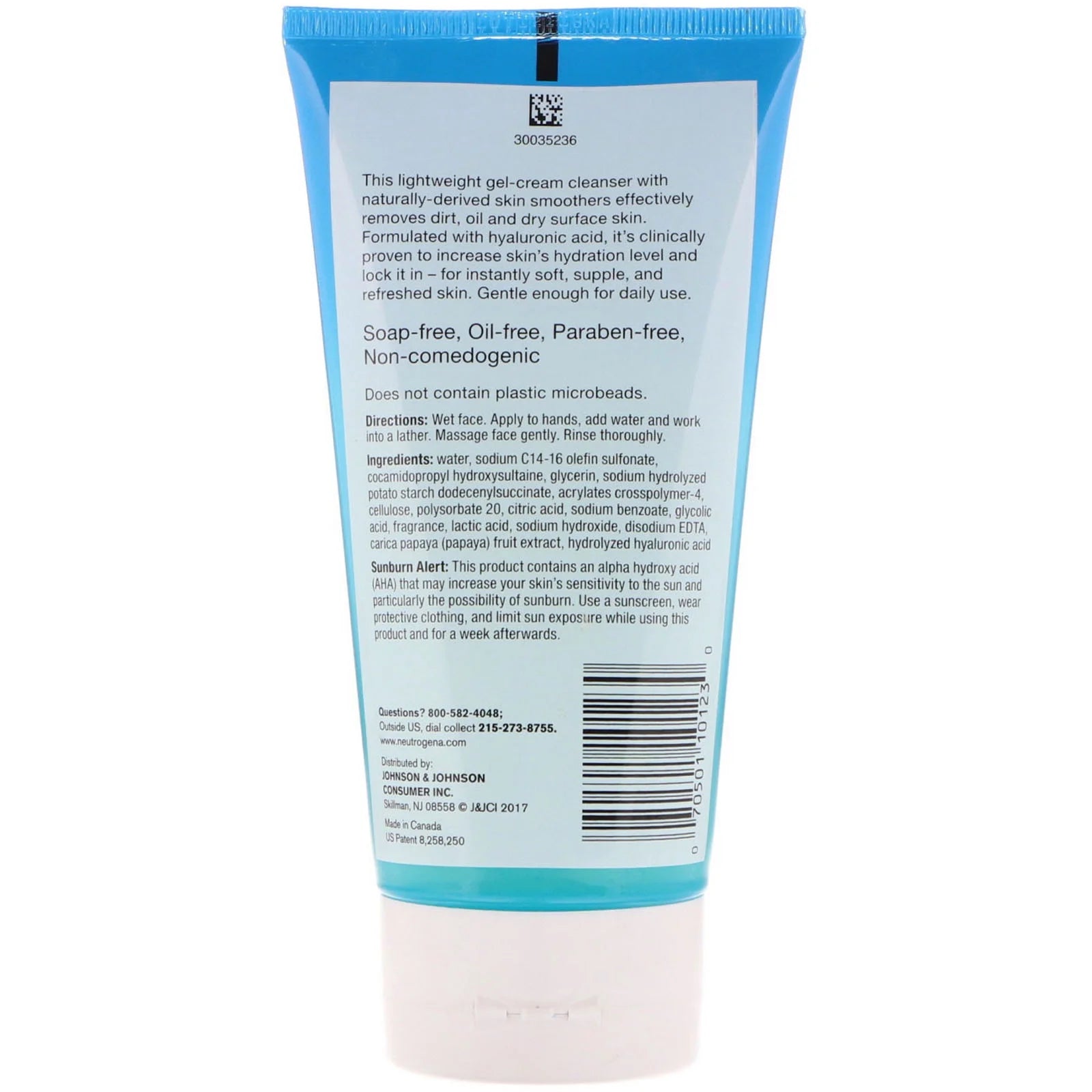 , Hydro Boost, Exfoliating Cleanser, 5 Oz