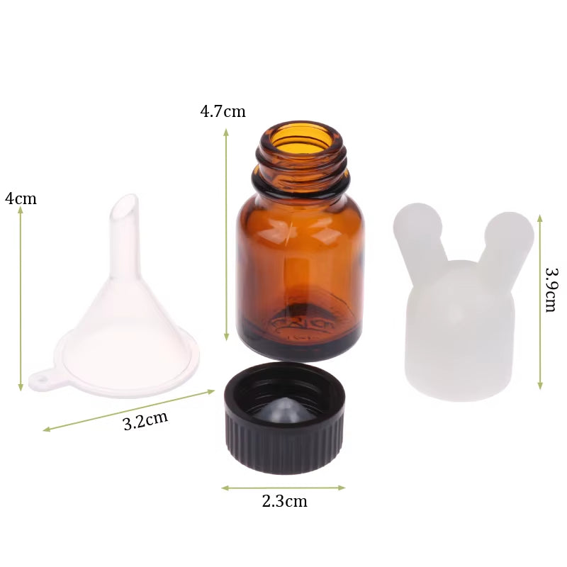 Leakproof Aroma Essential Oil Inhaler Cap Mini Essential Oil and Perfume Inhaler Dispenser Bottle Essential Oil Inhaler